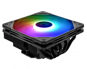 ID-Cooling IS-55 ARGB univerz&aacute;lis CPU hűtő fekete
